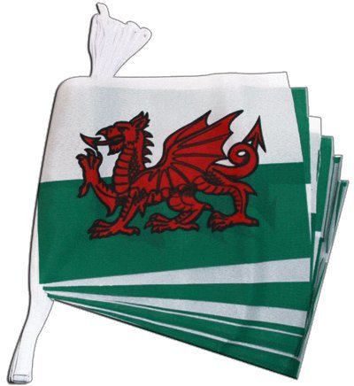 Guirlande drapeau Pays de Galles pour animer vos soirees de match entre amis