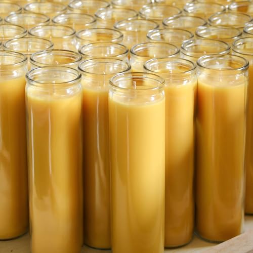 5 Day Beeswax Devotional Prayer Candle - Unscented Vigil Altar Candle for Blessing Memorial&Religious Ceremonies, 90-100 Hours Burning - Thumbnail 4