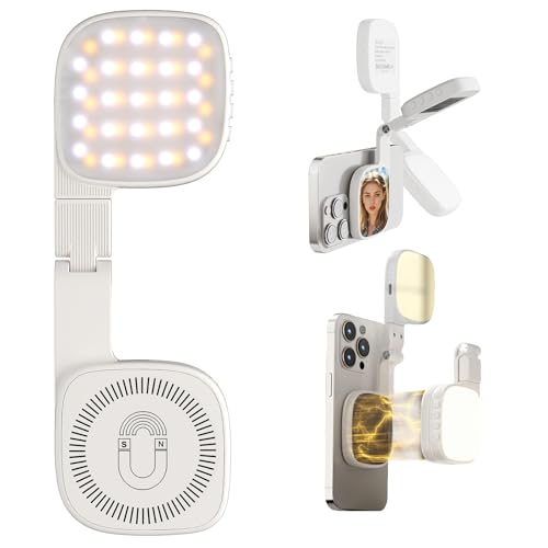 3 modalità di illuminazione e 10 livelli di luminosità: clip portatile per selfie Personalizza la tua illuminazione con 3 temperature di colore (freddo, caldo, naturale) e 10 livelli di luminosità regolabili. Che tu stia filmando per YouTube, TikTok o partecipando a una videoconferenza, questa luce ad anello per iPhone e Android è perfetta per filmare selfie immersivi estesi, registrazione video, riprese, videografia e fotografia in movimento
