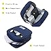 E-Tree Storage Pouch for Small Electronics and Accessories,Tech Bag,Electronic Organizer Case Compatible with MacBook Laptop Charger,Mouse,Cables,Hub,Power Bank,Earphone,Toiletries Cosmetics (Orange)