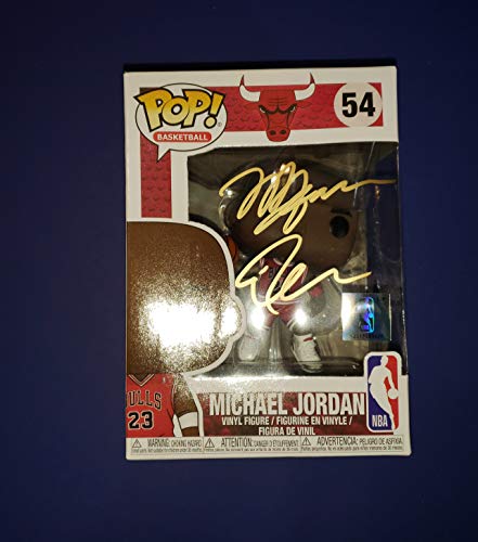 MICHAEL JORDAN - Autographed Signed MICHAEL JORDAN FUNKO POP 54 Vinyl Figure CHICAGO BULLS NBA Basketball COA