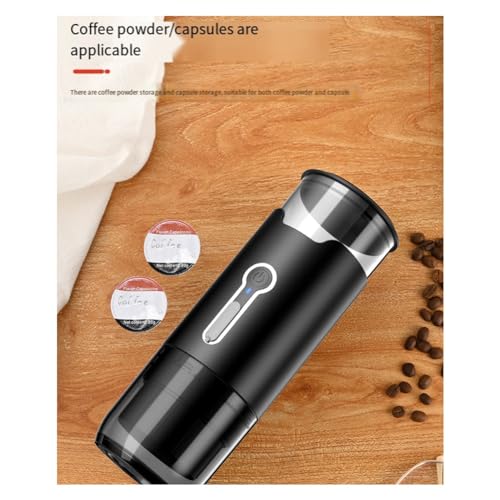 Cafetera portátil eléctrica mini para viaje con capacidad grande miniatura 7
