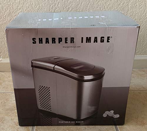 Fabricadora de hielo portátil Sharper Image miniatura 1