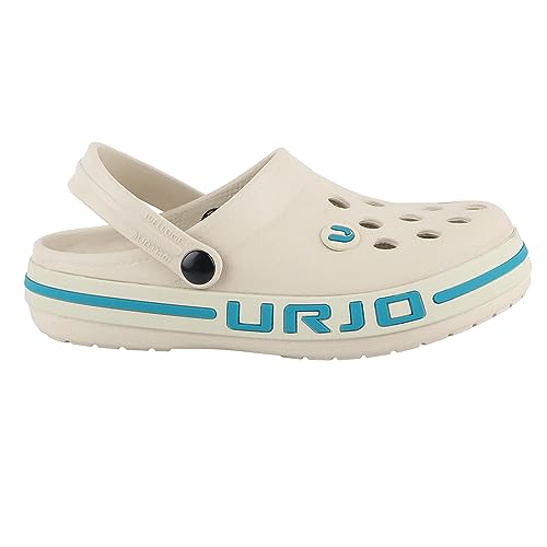 Image of URJO Streak Kid's Clogs /Sandals with Adjustable Back Strap Ultra Soft & Flexibility Anti Skid Comfortable Waterproof Daily Mules Clogs /Sandals Boy's & Girl's
