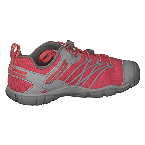 Keen Chandler Cnx Comfortable Sneakers, Drizzle/Dubarry, 1 Us Unisex Big Kid #TOP6