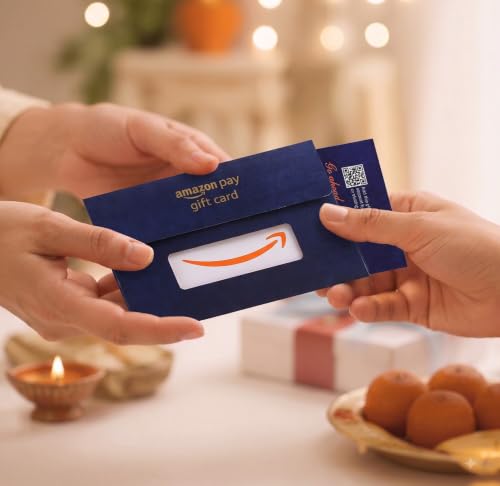 Image of Amazon Pay Physical Gift Card | Nico Blue | Ideal anniversary, marriage, wedding gift for man, woman, couples, friends, colleagues