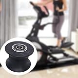 Elliptical Trainer Machine Replacement Roller Wheel with Polyurethane and Aluminum Core for Extended Equipment Life (79 * 37.8mm 1PC)