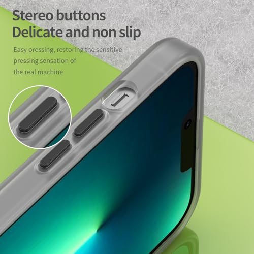 Coque iPhone 13 Pro Max Asuwish compatible Magsafe et protège-écran mat