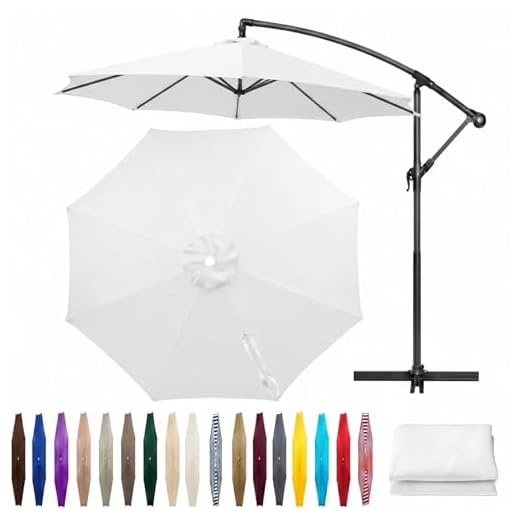 Durable 12ft Outdoor Patio Umbrella Canopy