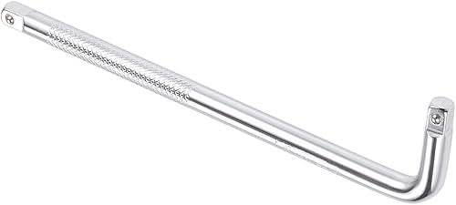Barra disyuntora - [1/4 de pulgada] Extensión de llave de vaso en forma de L para uso de reparación de equipos mecánicos de automóviles, acero CR-V