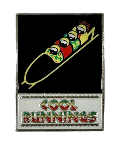 Cool Runnings Movie Jamaica Bobsled Lapel Pin 1.5
