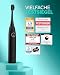 happybrush® Schallzahnbürste Eco Vibe 3 – TESTSIEGER – 100 Tage testen - Elektrische...