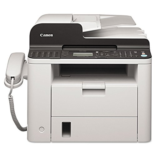 Image of Canon FAXPHONE L190 - Monochrome Duplex Laser Fax with Copier, 30 Sheet Auto Document Feeder, 1 Year Limited Warranty, 26 PPM, White