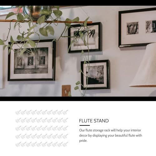 Cabilock 100 Stück Stabile Wand Weißes Foto Unsichtbare Montierte Kleiderbügel Spiegel Liefert Schrittschnalle Haken: Stiftmontage Wandmontage Malerei Huttür Nahtlose