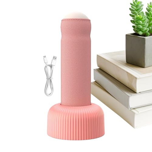 Lampada da notte per bambini, colonna LED ricaricabile, luce divertente con design, luce portatile con illuminazione sicura, lampada decorativa portatile, costruzione durevole per soggiorno