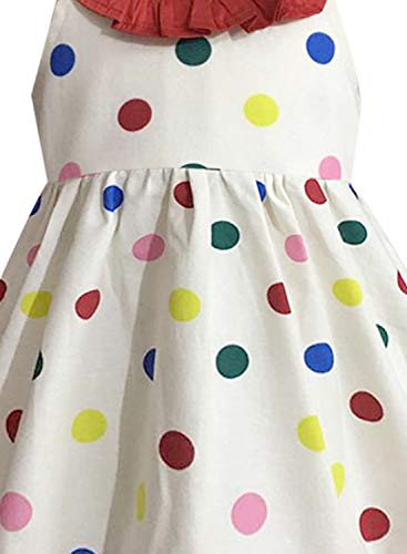 Image of A.T.U.N. (All Things UBER Nice) Girls Skater Printed Cotton Julie Knee Length Sleeveless Dress