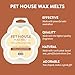 One Fur All Pet House Wax Melts - Vanilla Sandalwood Pack of 2 - Odor Eliminating, Long-Lasting Scented Wax Melts - Pet-Friendly, Natural