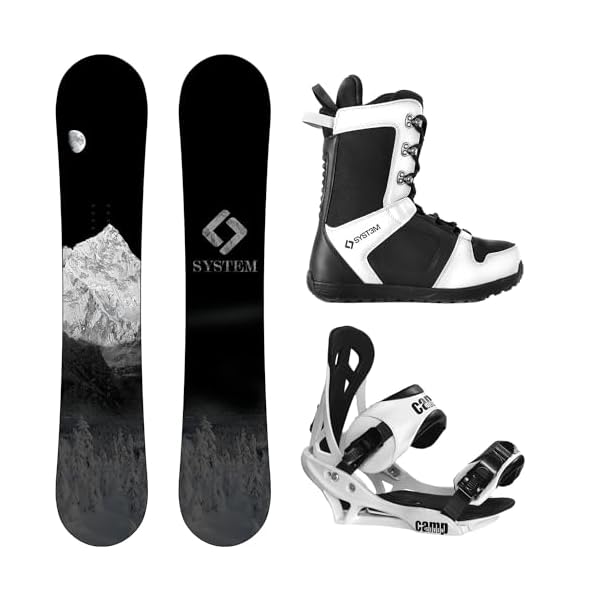System MTN and Summit Complete Mens Snowboard Package
