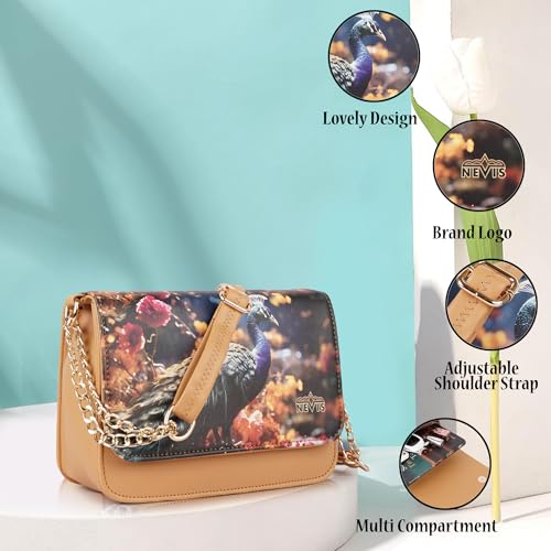 Image of Nevis Women's Stylish Sling Bag, Casual Crossbody Purse