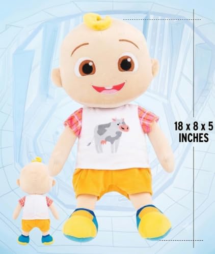 Image of Jay Franco Cocomelon Soft Plush Pillow Buddy, Kids Bedroom Character Pillow, Polyester, Green