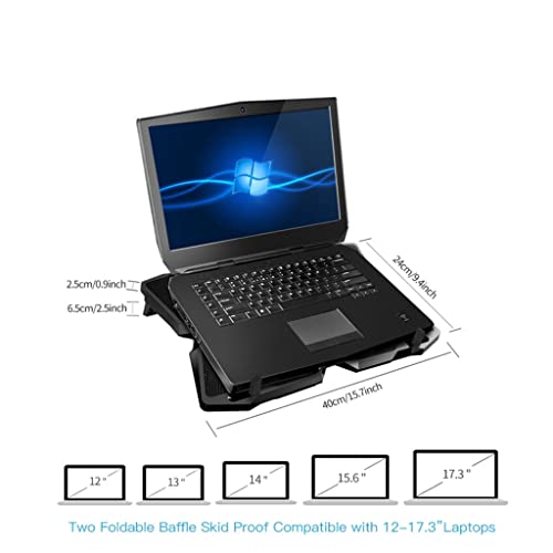 Base refrigerante notebook con 4 ventiladores ajustables miniatura 7