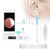 Algopix Similar Product 10 - Ear Cleaning EndoscopeWiFi 3 in 1