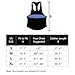 Muscle Alive Mens Bodybuilding Stringer Tank Tops Cotton Racerback Arch Hem Black Color Size M