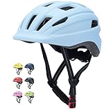 Rongbenyuan ヘルメット 子供 軽量 こども用 自転車ヘルメット キッズ スポーツヘルメット 頭囲(48～56cm) 調節可能 男女兼用 可愛い サイズ調整 児童 安全 通学 スケートボード 運動 アウトドア 登山 通気性 涼しい 幼児 幼稚園 小学生