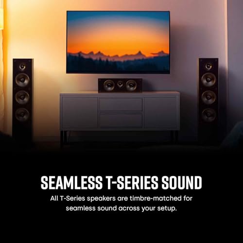 Haut-parleur noir Polk Audio AM7050-A pour une diffusion sonore precise en interieur