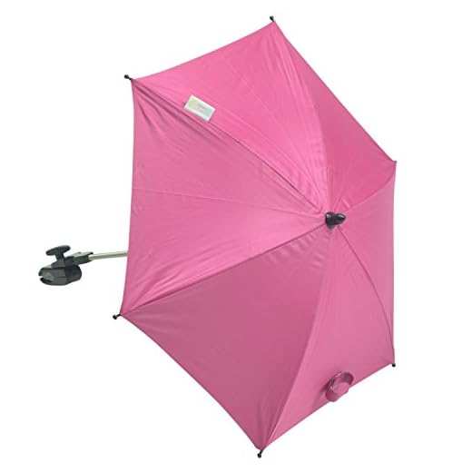 For-Your-little-One Parasol Kompatibel med Phil och Teds, Sport, het rosa