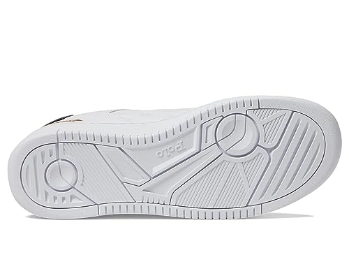 Image of Polo Ralph Lauren Mens Masters Court Logo Leather Sneaker