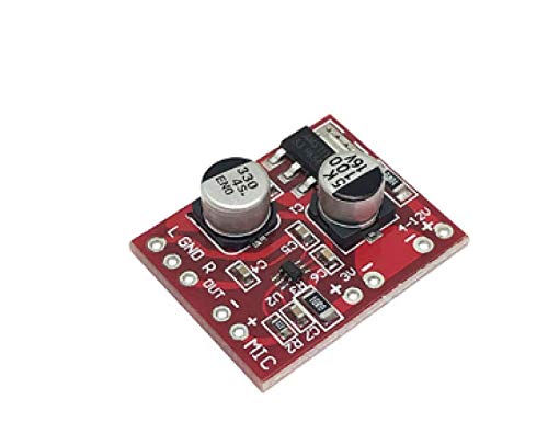 Electret microphone amplified board MAX9812L electret dedicated chip voice module (Rectangular size)