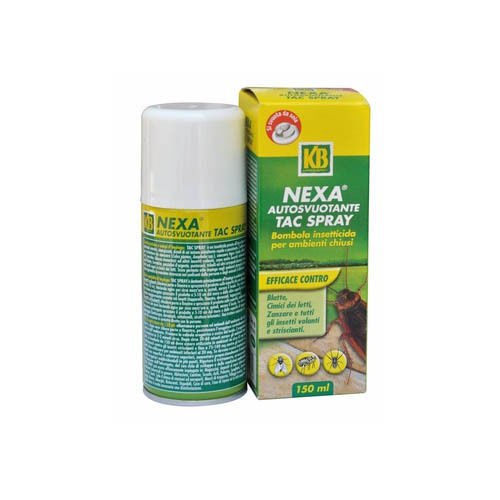 Kb Insetticida Spray Autosvuotante Nexa Tac 150Ml Blatte Insetti Cimici Zanzare