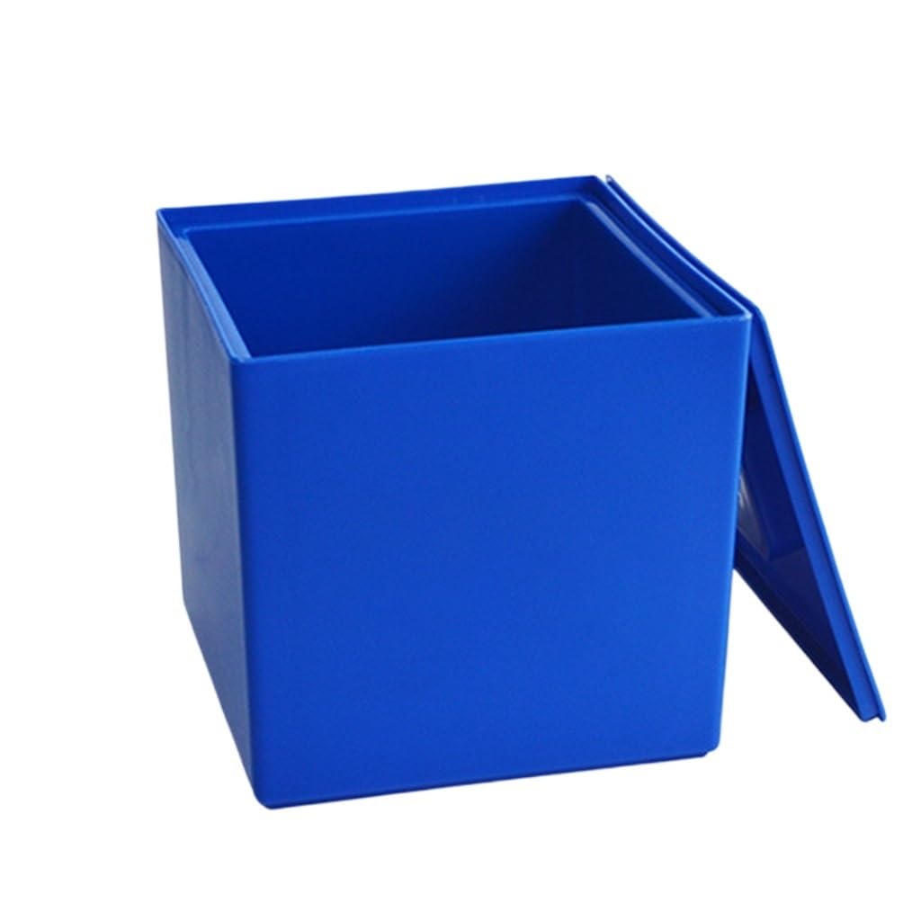 Cubo de hielo plástico cuadrado, cubo for cerveza, for champán con tapa