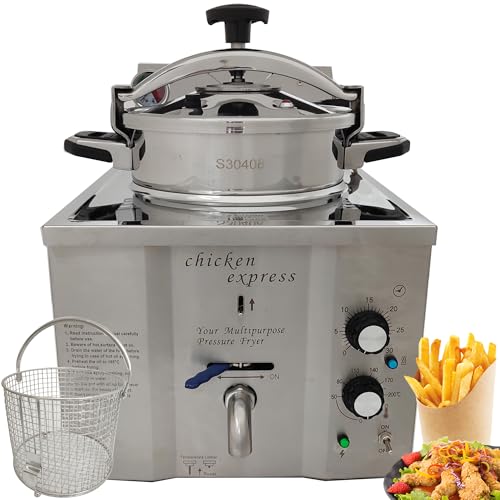 HayWHNKN 16L Commercial Pressure Fryer,...