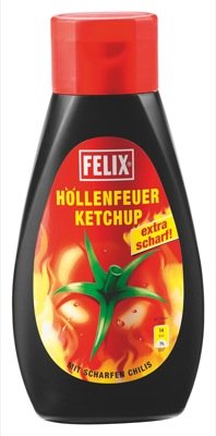 Felix Ketchup Höllenfeuer 450g 12 x 450 g