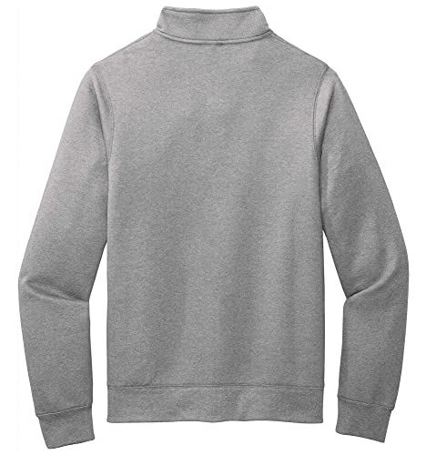 Joe's USA Men's Fleece Cadet Collar Full Zip Sweatshirts in S-4XL2