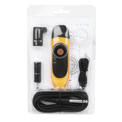 RuiJOTWAT El juego de tarjetas de sonido electrónicas tipo rendimiento KAZOO es un instrumento de flauta simple y fácil de aprender, flauta Zoka amarilla