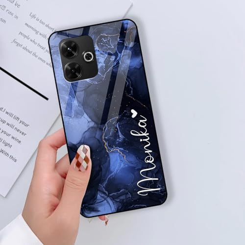 Image of COLORflow Back Cover Compatible with Redmi 13 5G / 4G / Poco M6 Plus 5G | Marble Colors Customized | Shockproof TPU Bumper with Camera Protection Back Cover