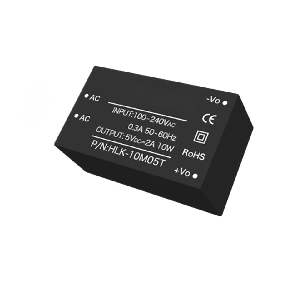Convertidor 220V a 5V 2.0A de 10W con salida aislada contra picos