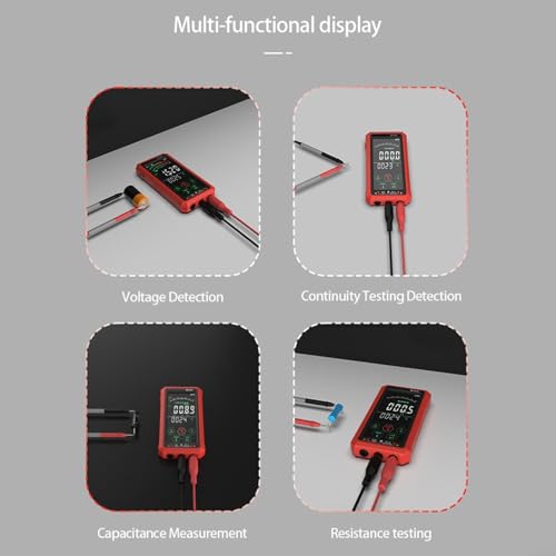 Multimètre numérique intelligent tactile 6000 counts avec NCV et charge USB-C - 3