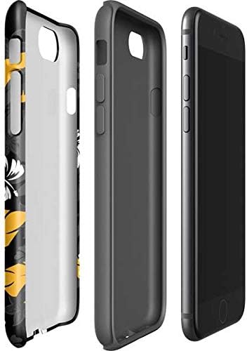 Skinit Pro Phone Case Compatible with iPhone SE - Officially Licensed NFL Pittsburgh Steelers Tropical Print Design