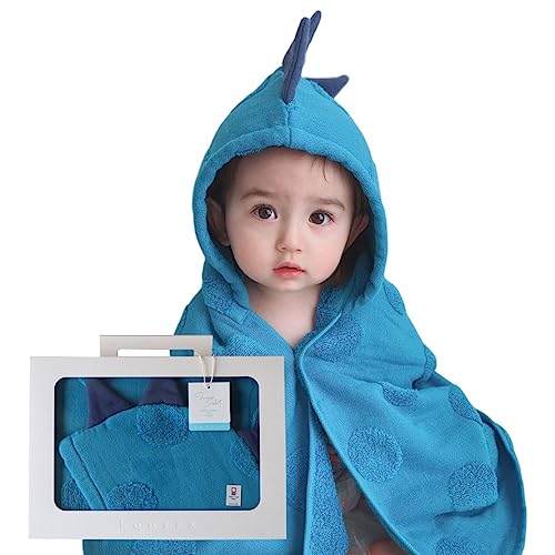 kontex ソフ フード付きバスタオル（恐竜）