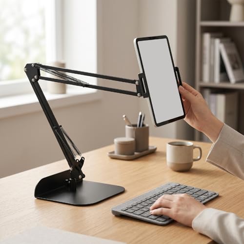Support de téléphone pour tablette de lit stable pour éviter les douleurs de cou