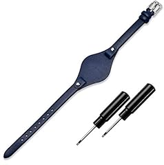 Blue with silver buckle