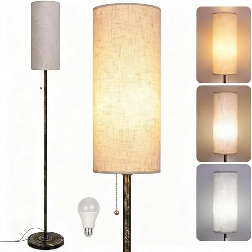 Adjustable Color Floor Lamp with Shade