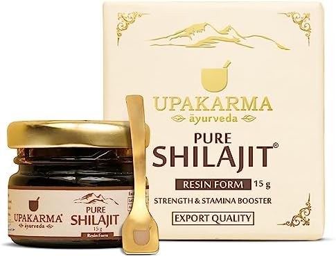 Upakarma Natural & Pure Resin Raw Shilajit 15 Grams