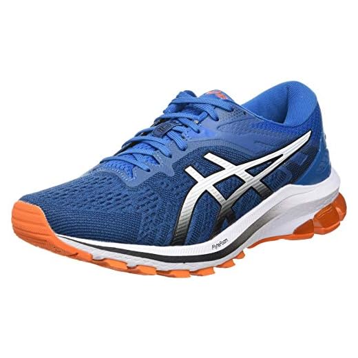 ASICS Herr Gt-1000 10 Road Running Shoe, Reborn Blue Black, 40 EU