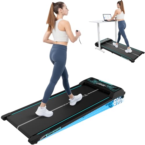 CITYSPORTS Tapis de Course électrique, 440W Tapis de Marche avec télécommande, Bluetooth et de LED, Vitesse réglable, Parfait pour Une Utilisation à Domicile ou au Bureau (Green)