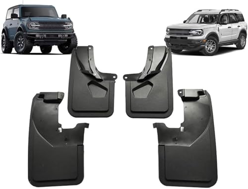 Auto Bavettes pour Ford Bronco Sport garde-boue finition haut de gamme